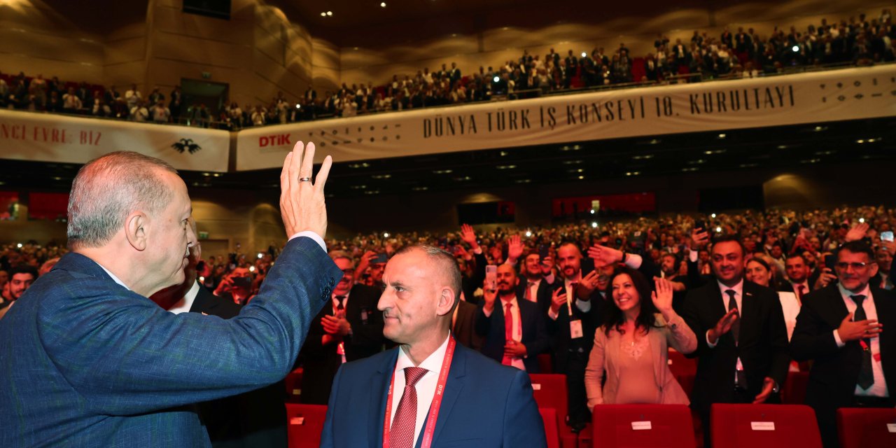 Cumhurbaşkanı Erdoğan Dünya Türk İş Konseyi 10'uncu Kurultayı'na Katıldı