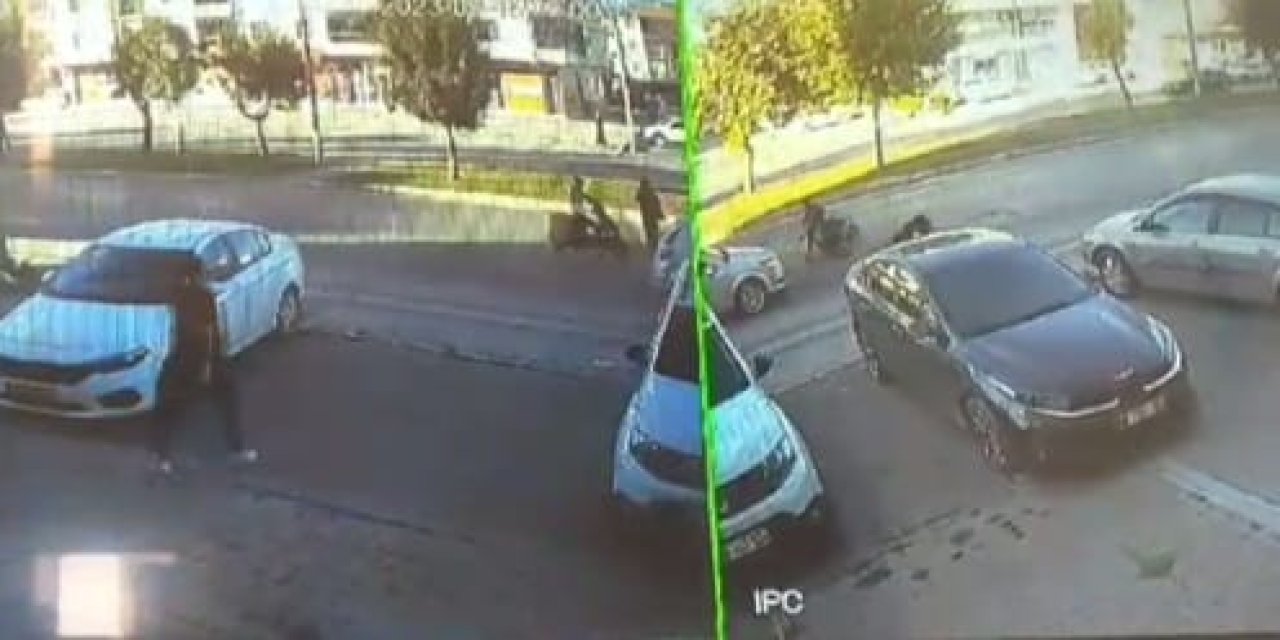 Motosikletin Çarptığı Kadın, Yaralandı