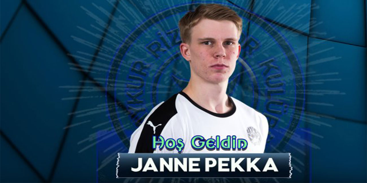 Çaykur Rizespor Janne-Pekka Laine'yi transfer etti