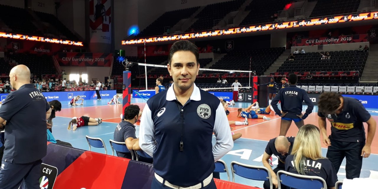 Avrupa Erkekler Voleybol Şampiyonası Finali'ni Ozan Çağı Sarıkaya Yönetecek