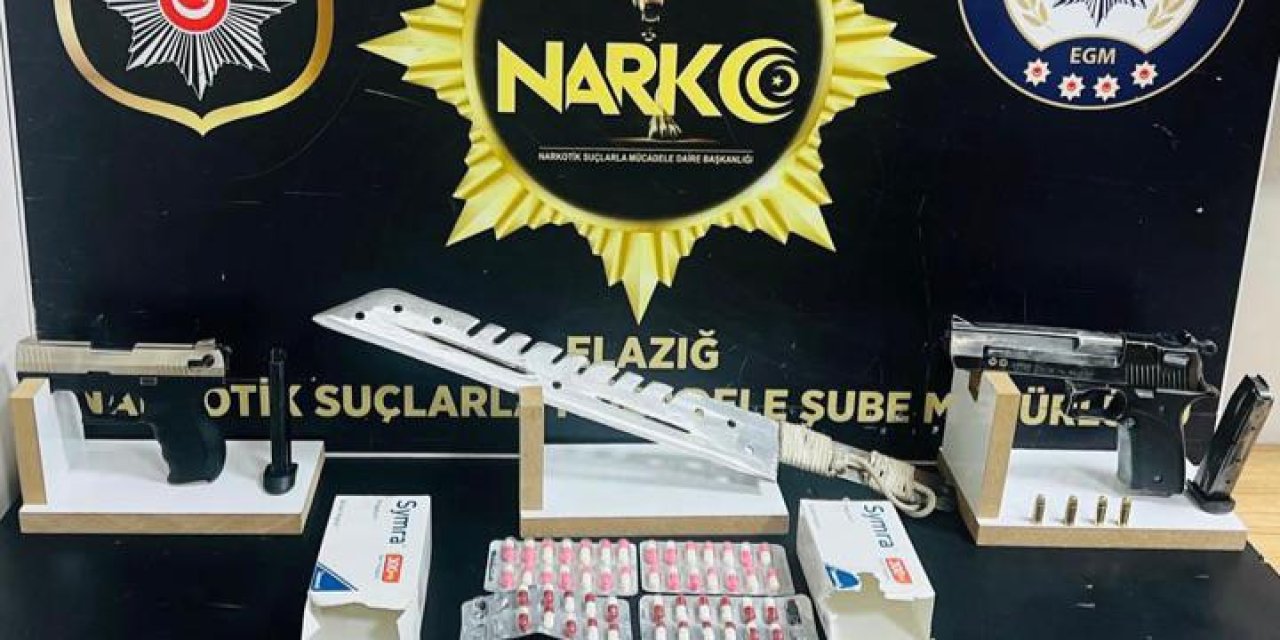 Elazığ'da Uyuşturucu Ticaretine 2 Gözaltı