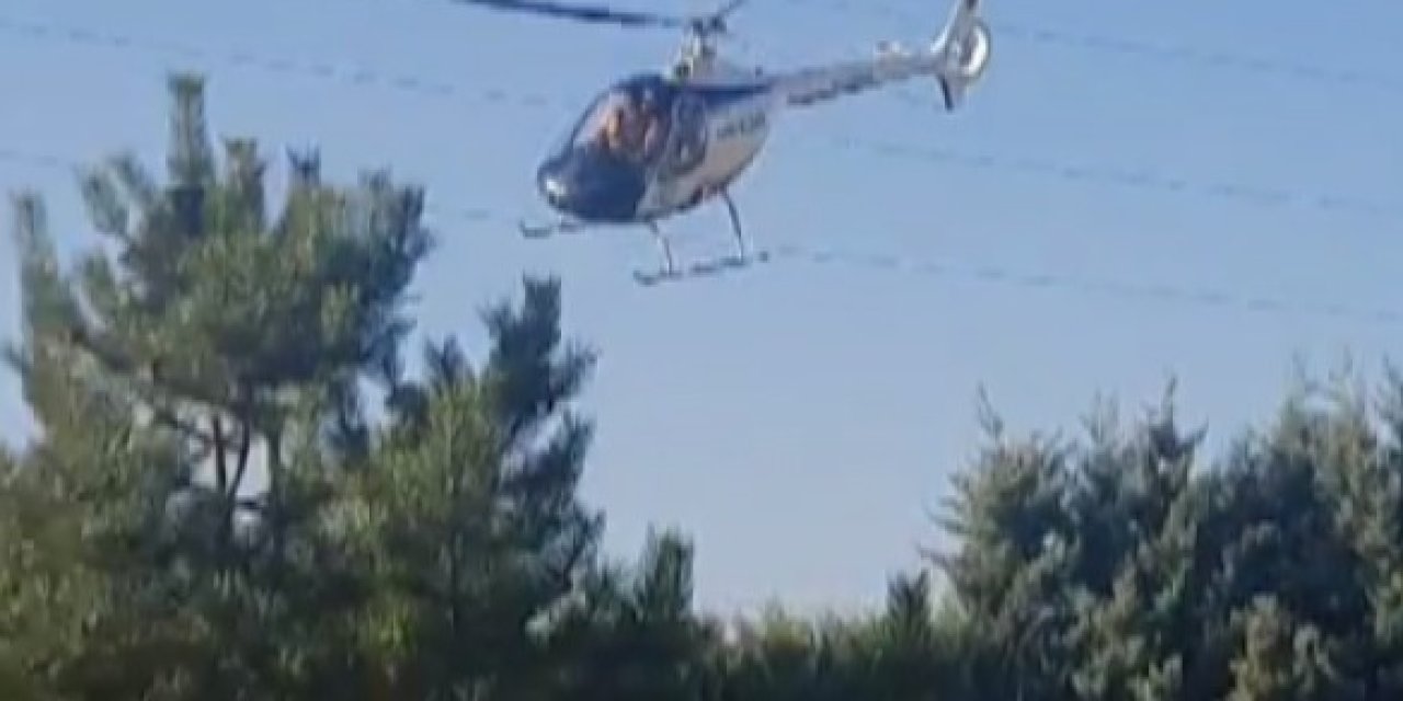 Afyonkarahisar'da Otel Bahçesine İniş Yapmak İsteyen Helikopter Kırım Geçirdi (2)