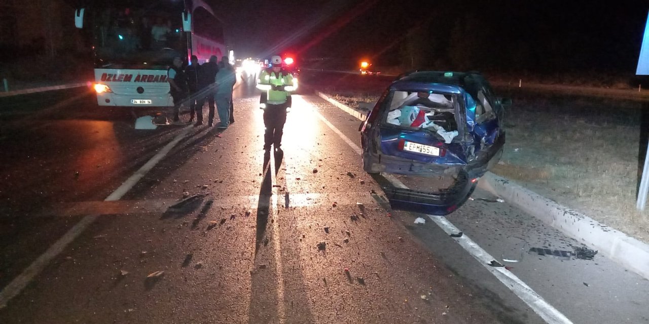 Amasya'da Zincirleme Kaza: 3 Yaralı