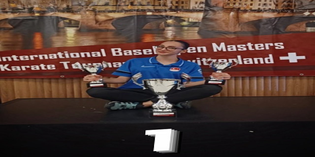 Diyarbakırlı Milli Karateci, İsviçre’den 1 Altın, 2 Bronz Madalya İle Döndü