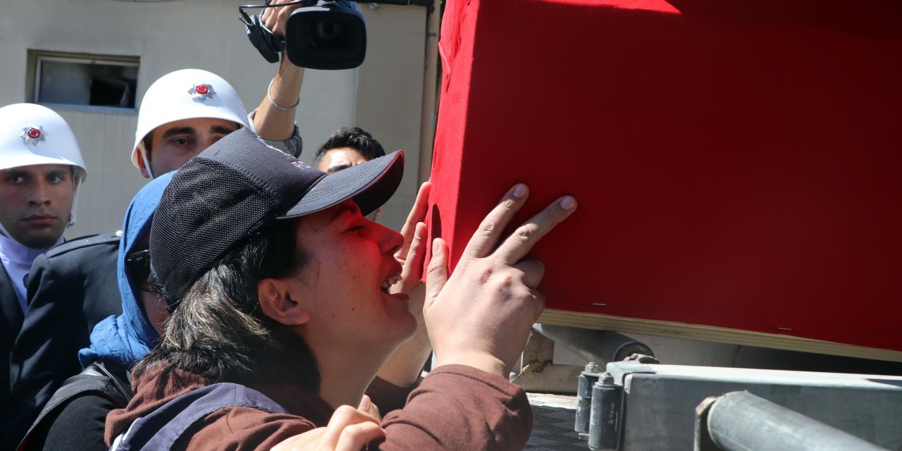 Şehit Polis Memuru Akpınar, Son Yolculuğuna Uğurlandı