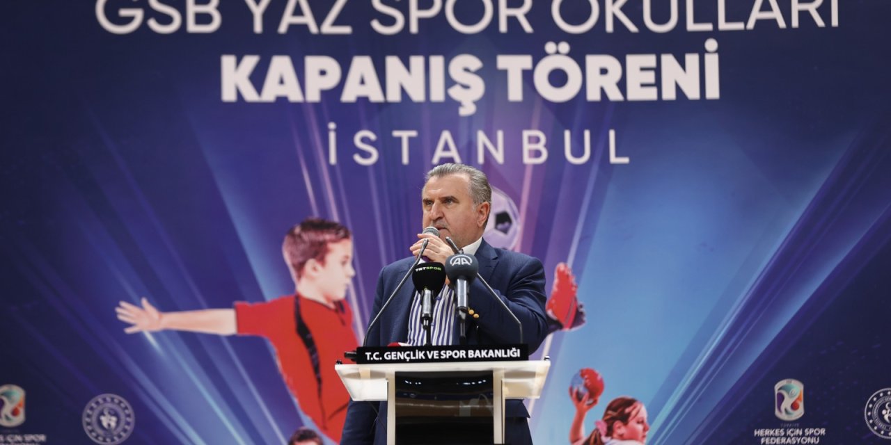 Bakan Bak: Bu Yaz Tesislerimizde 4 Milyon Gencimizle Bir Araya Geldik