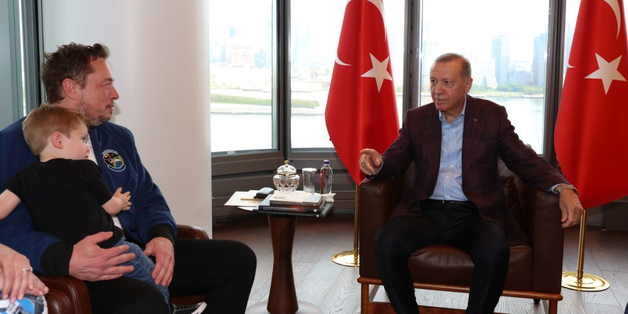 Cumhurbaşkanı Erdoğan, Elon Musk'ı Kabul Etti