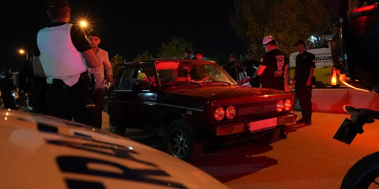 Ankara'da Trafik Uygulaması; 110 Araç Trafikten Men Edildi