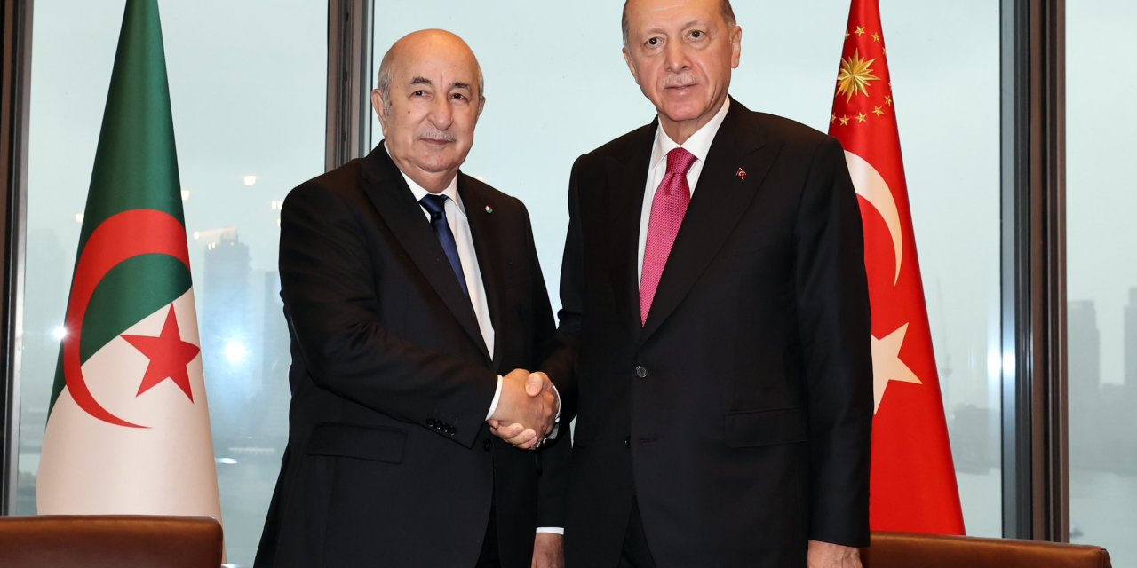 Cumhurbaşkanı Erdoğan, Cezayirli Mevkidaşı İle Görüştü