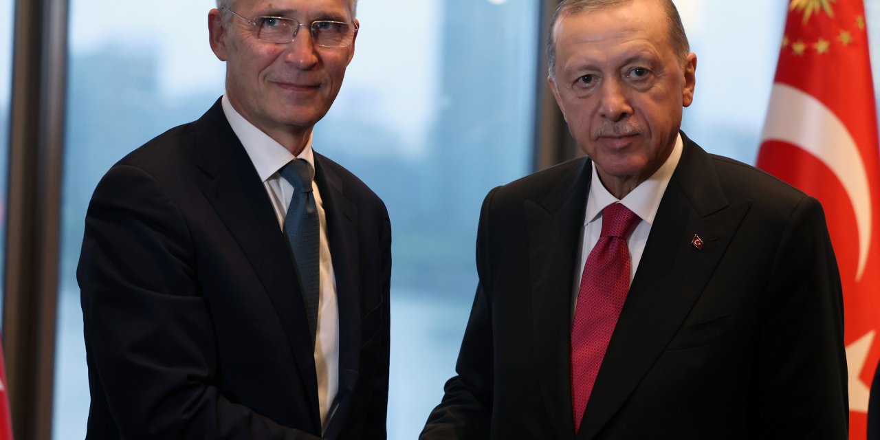 Cumhurbaşkanı Erdoğan, Nato Genel Sekreteri Stoltenberg'i Kabul Etti