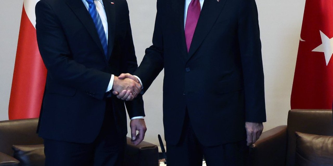 Cumhurbaşkanı Erdoğan, Polonyalı Mevkidaşı Duda İle Görüştü