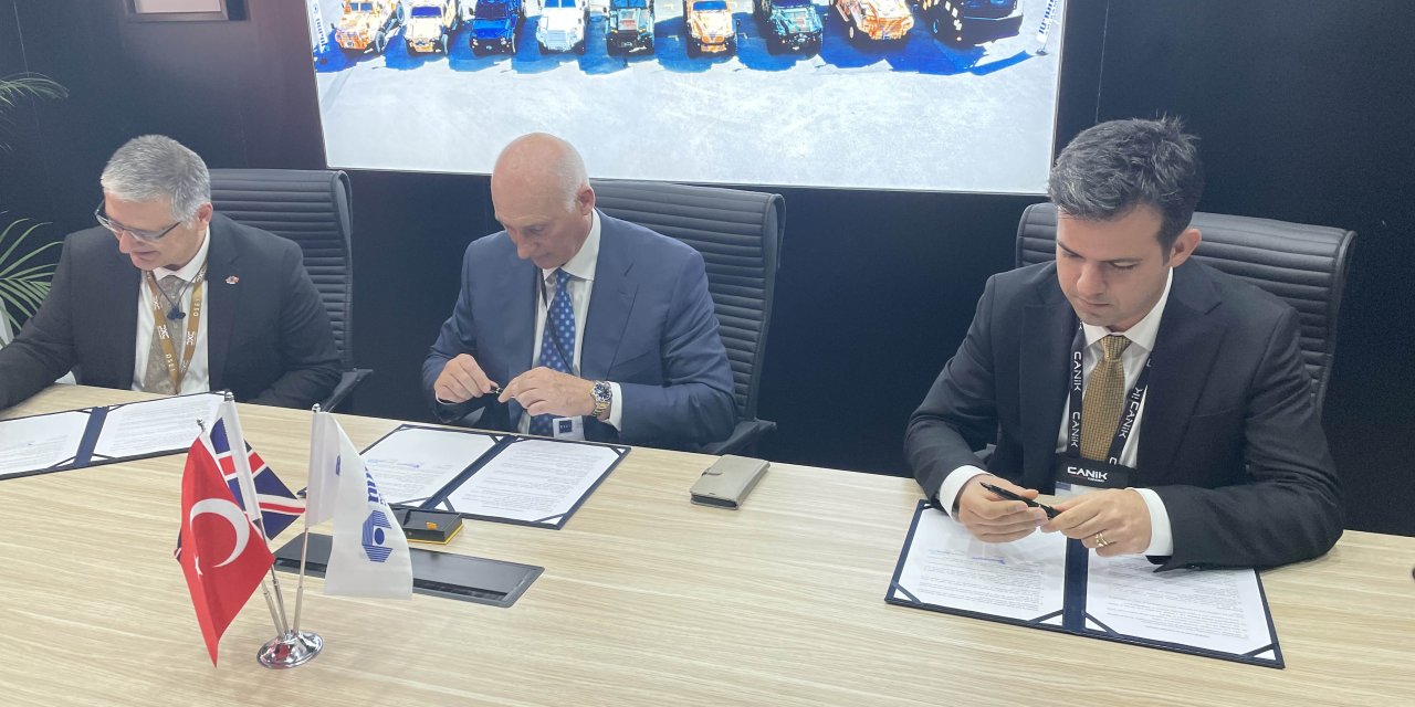 Canik Grup Şirketleri Ve Nurol Makina Arasında İngiltere'de 'İyi Niyet Anlaşması' İmzalandı