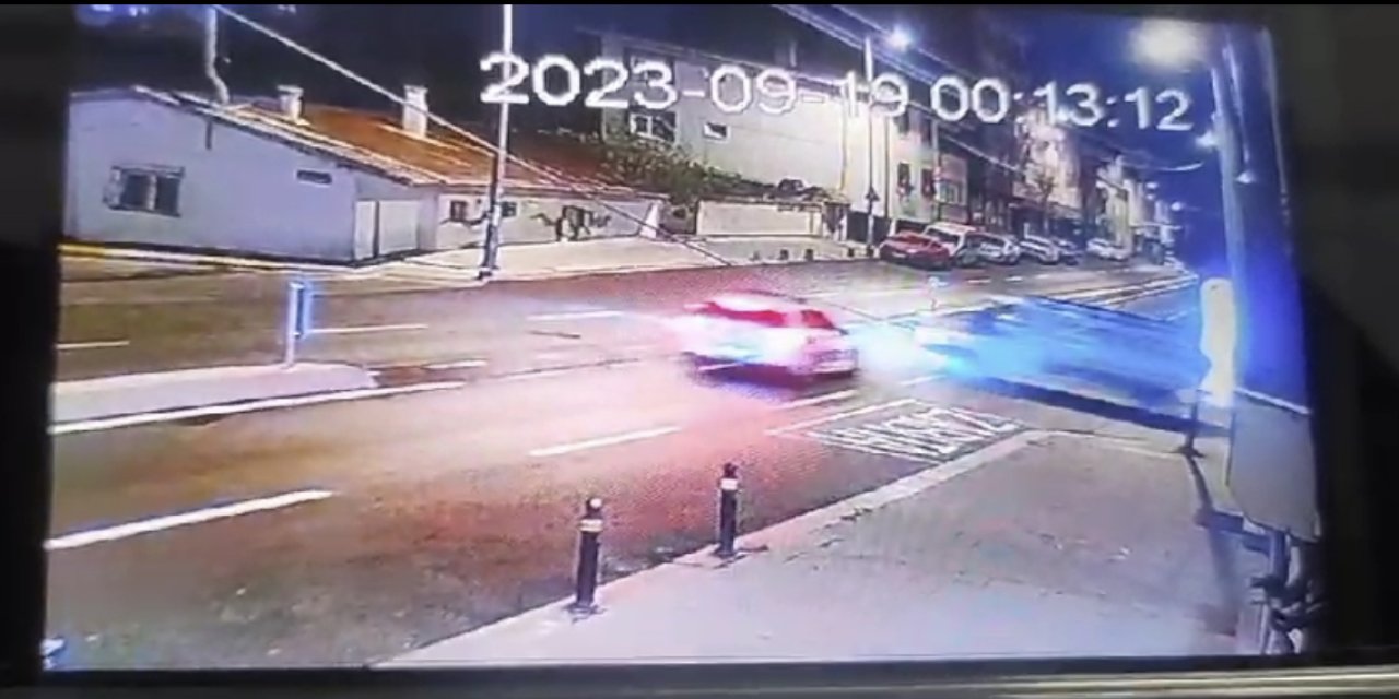 Sultanbeyli'de Polisin Yaralandığı Kaza Kamerada