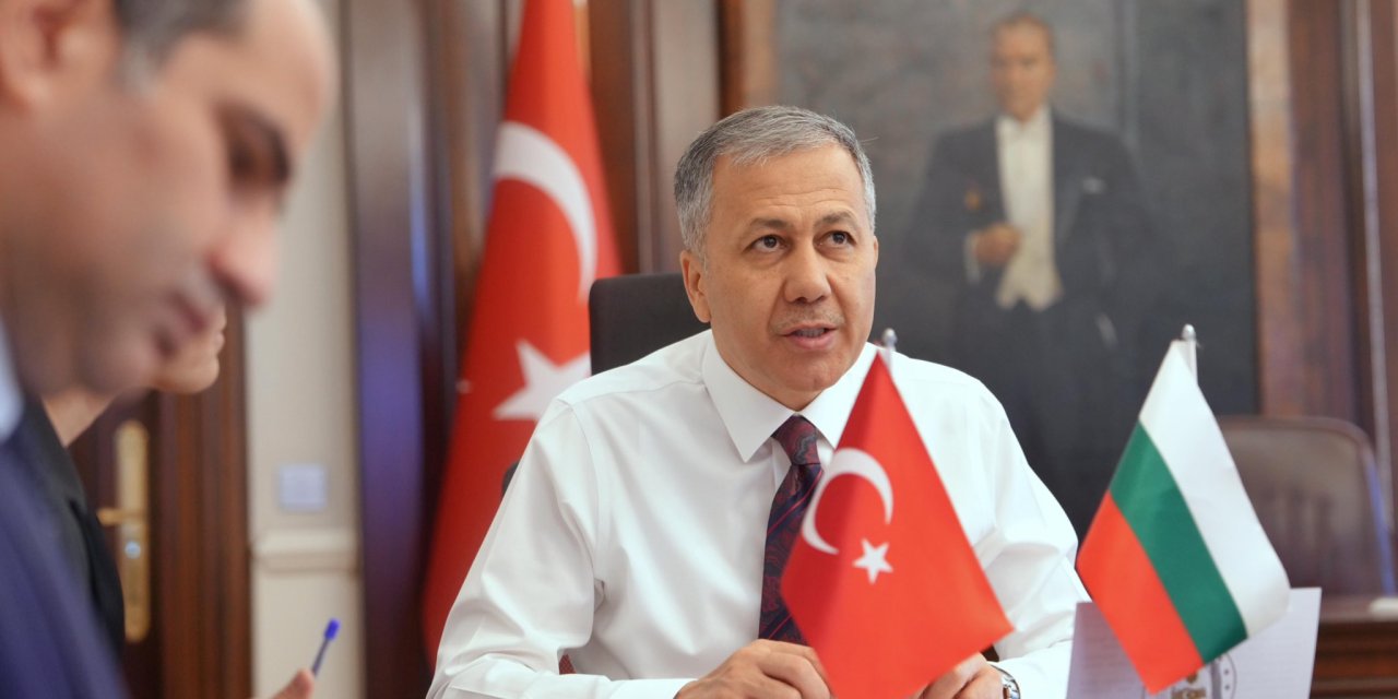 Bakan Yerlikaya, Bulgar Mevkidaşı Stoyanov İle Görüştü