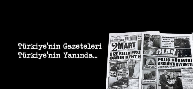 Basın Camiası Yüzyılın Afetinde Tek Vücut Oldu