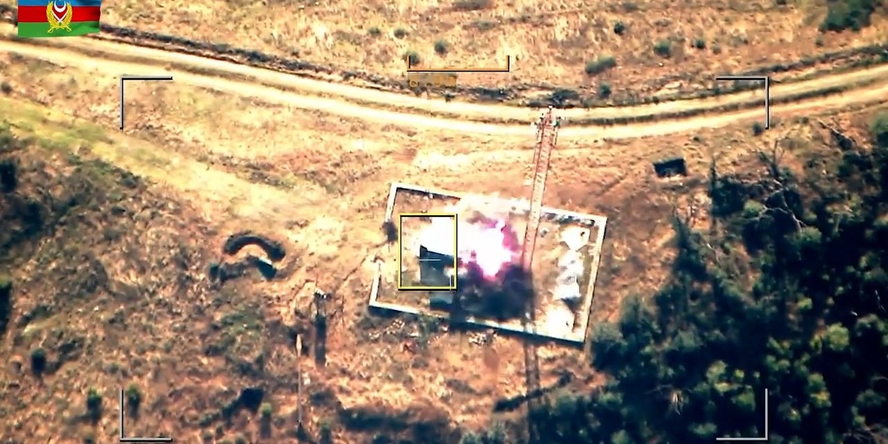 Azerbaycan, Ermenilere Ait Askeri Ekipmanları Hedef Aldı-ek Fotoğraflar