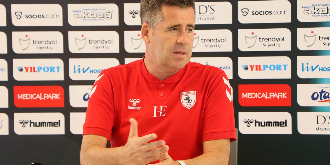 Samsunspor Teknik Direktörü Eroğlu: Galatasaray Maçındaki Hataları Yapmazsak Kazanacağımızı Düşünüyorum