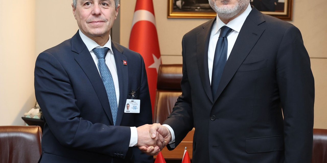 Bakan Fidan, İsviçreli Mevkidaşı İle Görüştü