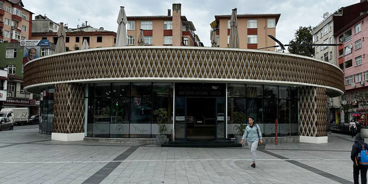 Rize Belediyesi Meydan Sosyal Tesisleri Kiraya Verilecek !