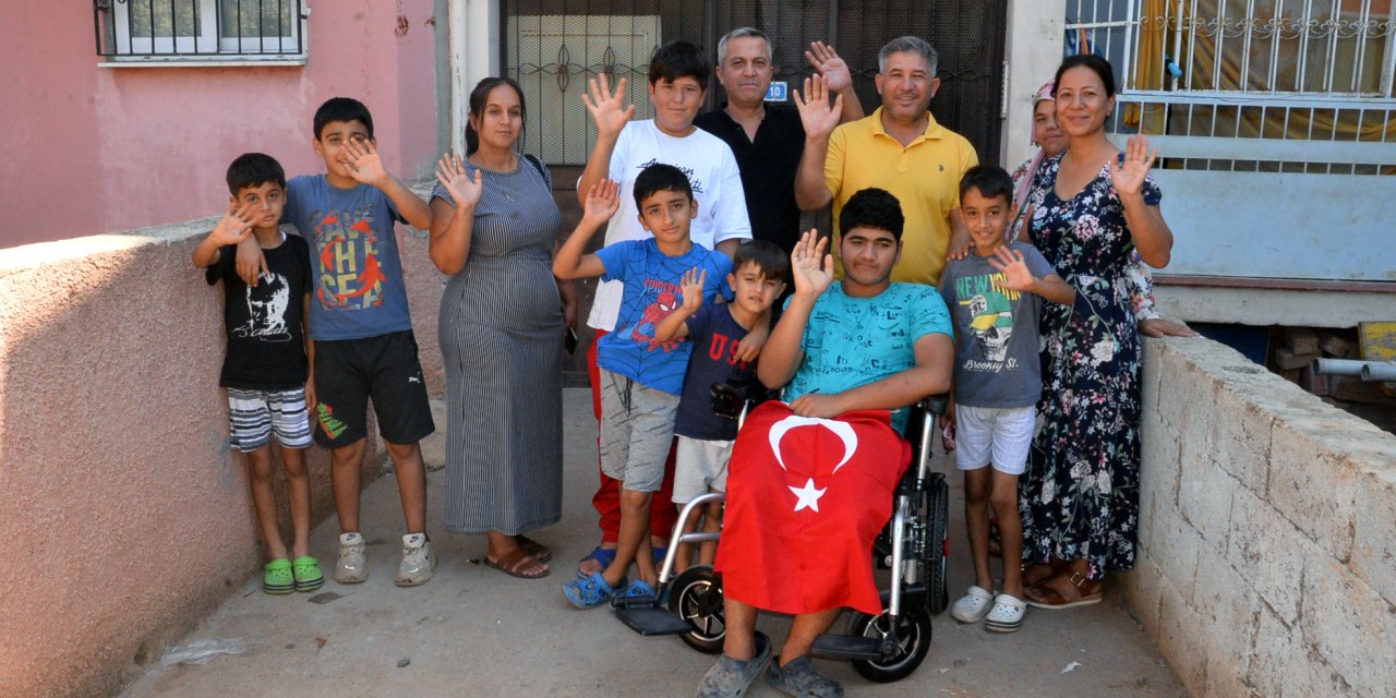 Mustafa’ya Çalınan Akülü Sandalyesinin Yerine Yenisi Verildi, Eğitimine Devam Edebilecek