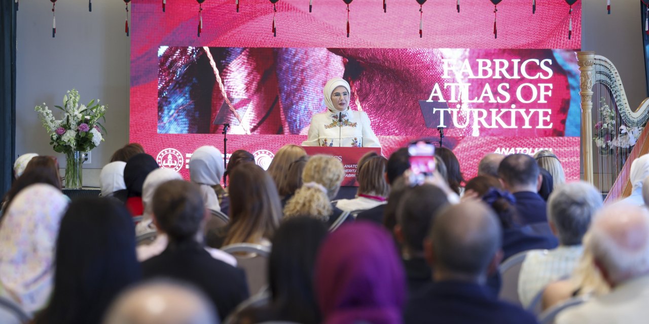 Emine Erdoğan, Abd’de ‘Türkiye Dokuma Atlası Programı’na Katıldı