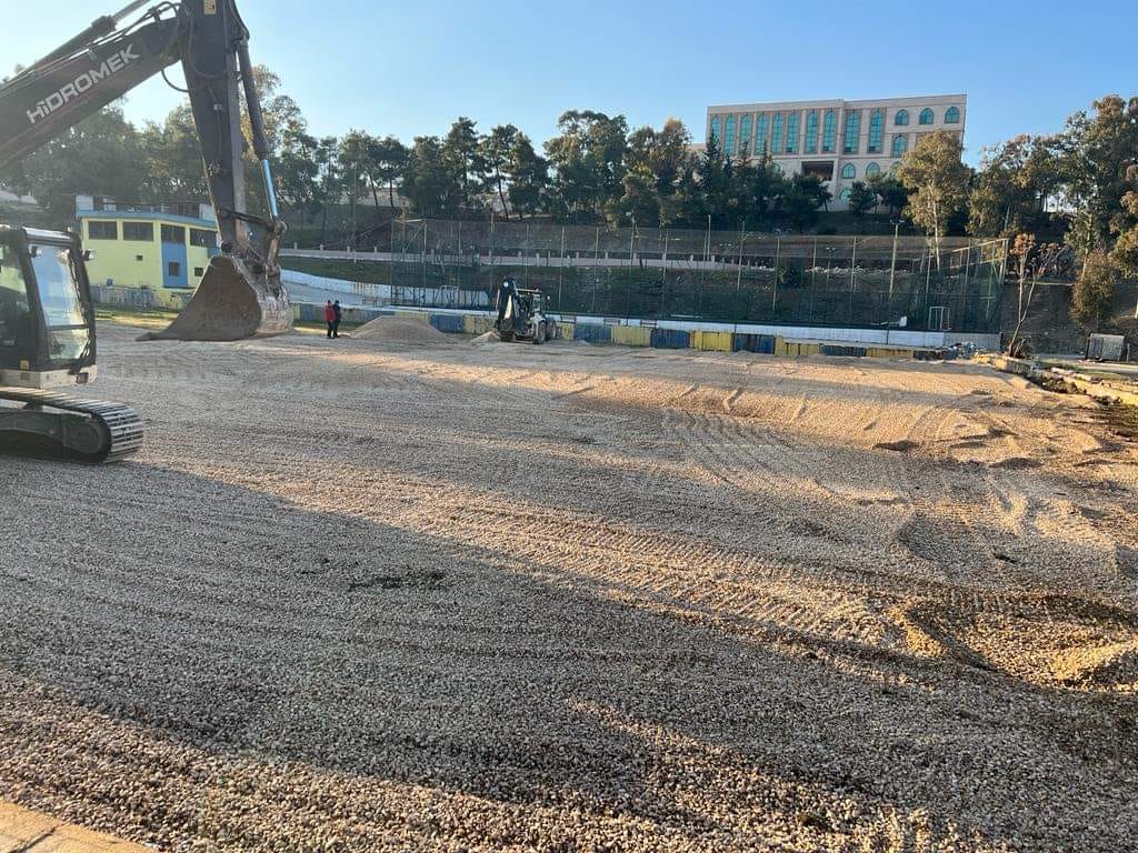 Hatay’daki “Rize Çadır Kent” Zemin Çalışmaları Tamamlandı