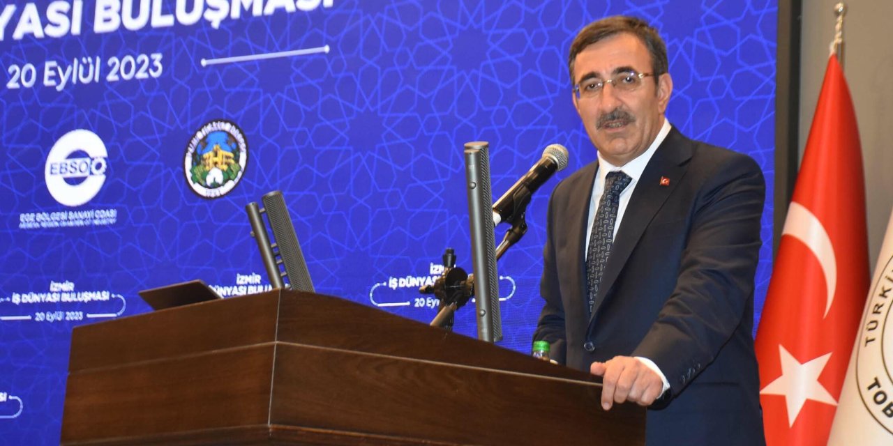 Cumhurbaşkanı Yardımcısı Yılmaz, İzmir'de (2)