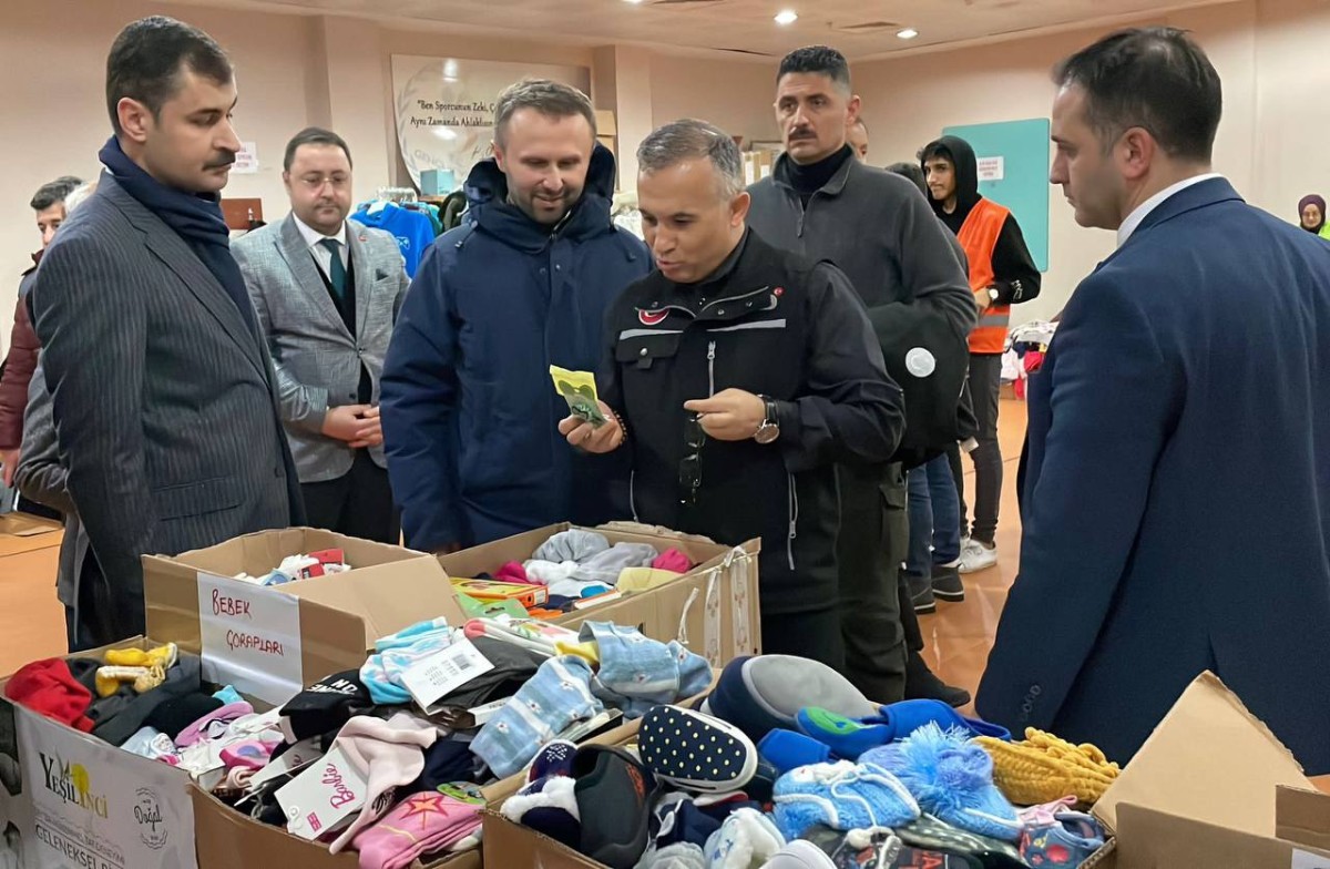 Rize'de deprem bölgesine yardım seferberliği 11. günde de sürüyor