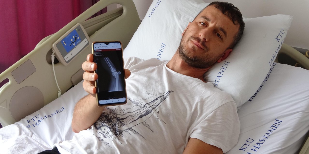 Ot Biçtiği Yaylada Dinlenirken Yorgun Mermi İle Yaralandı