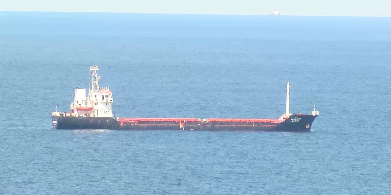Ukrayna'dan Yola Çıkan Tahıl Gemisi İstanbul'a Ulaştı- 1