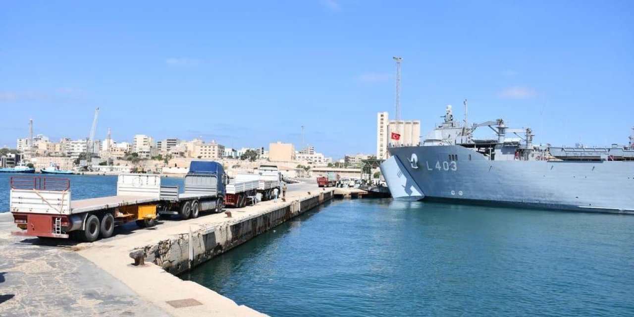 Msb: Libya'ya Yeni Yardım Malzemeleri Gönderildi