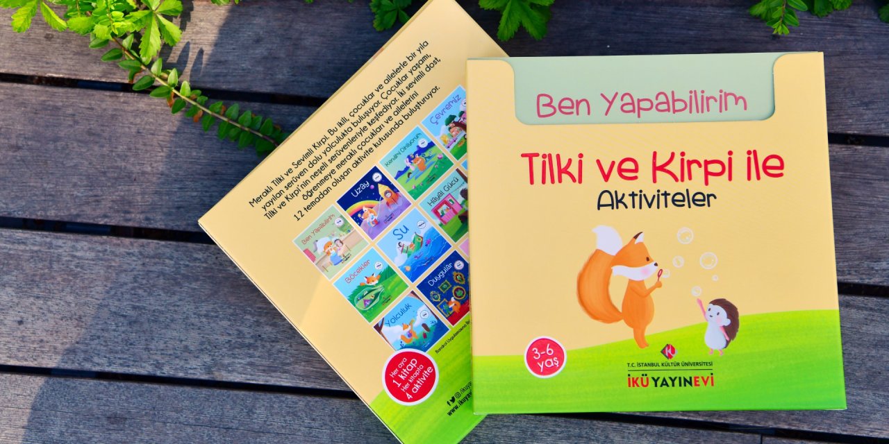 Okul Öncesi Çocuklar İçin Eğitici Aktivite Seti Tilki Ve Kirpi Raflarda