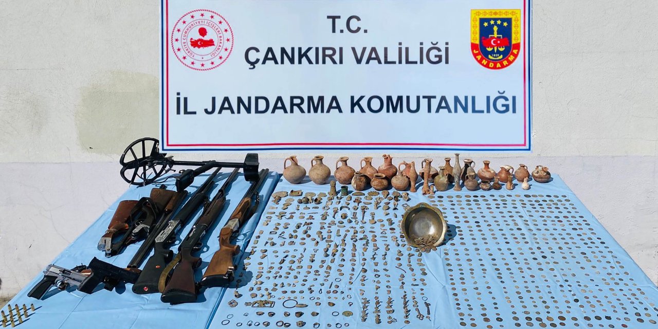 Çankırı'da Tarihi Eser Operasyonu