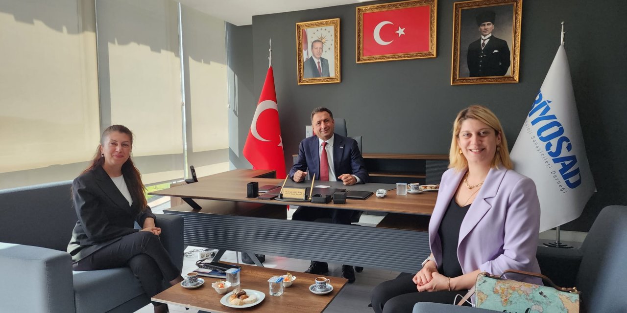 Tübitak Mam Başkanı Prof. Dr. Özsoy, Dr. Ercan Varlıbaş’ı Ziyaret Etti