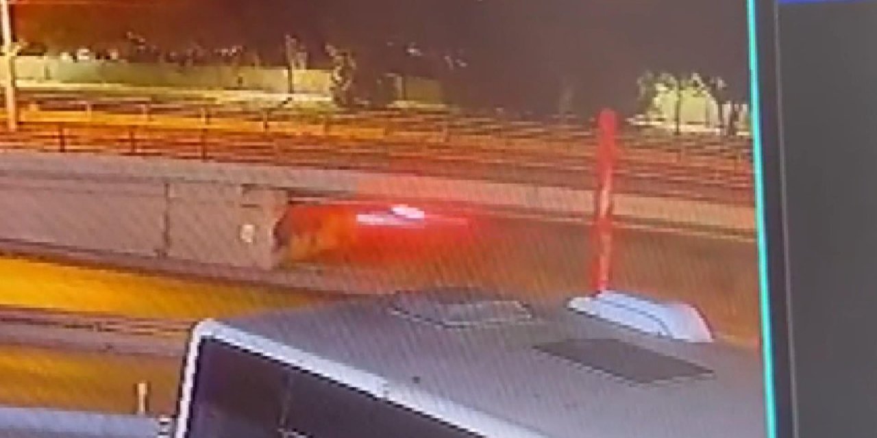 Bahçelievler'de 4 Kişinin Öldüğü Kaza Kamerada