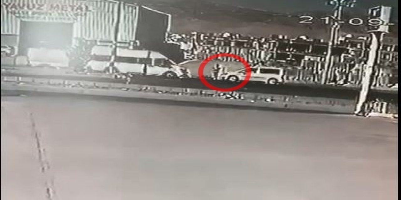 Kızıltepe’de, Yayanın Öldüğü Kaza Kamerada