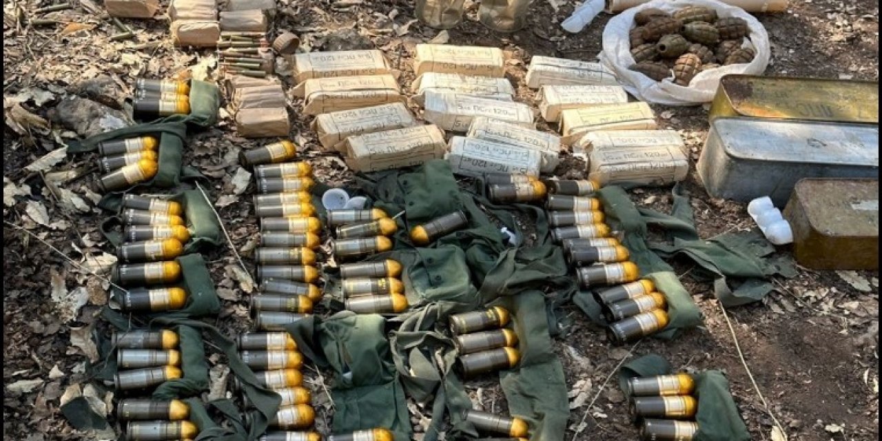 Msb: Pençe-kilit Operasyonu Bölgesinde Silah Ve Mühimmat Ele Geçirildi