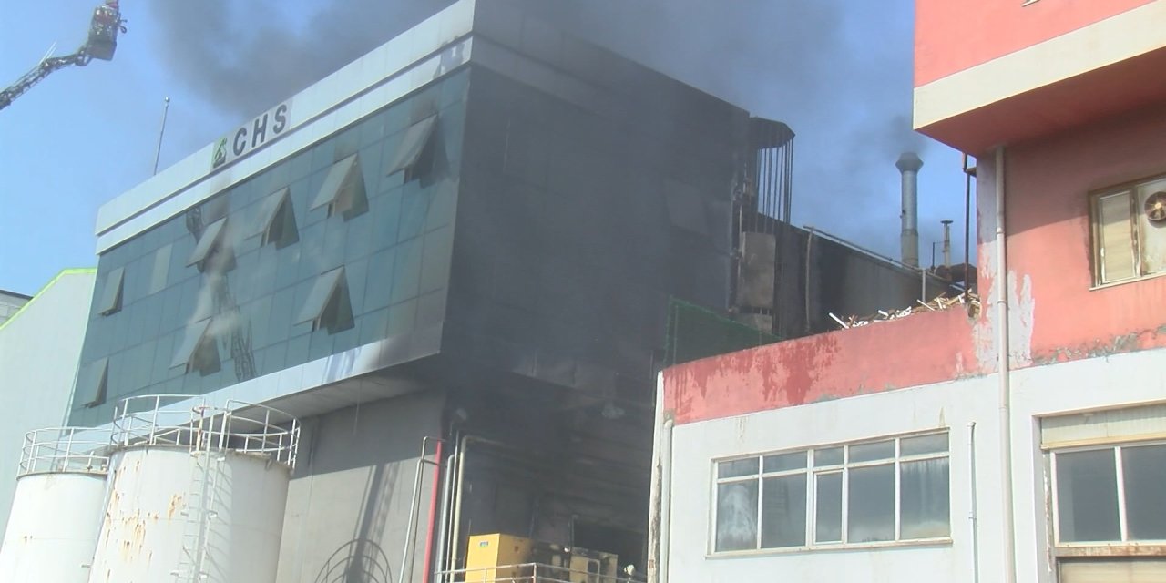 Geniş Haber // Tuzla'da Endüstriyel Yağ Üretimi Yapan Fabrikada Yangın