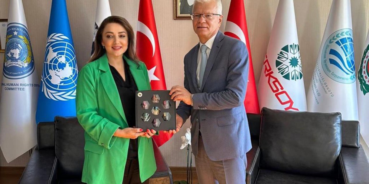 Uluskon Başkanı Atasoy, Litvanya Büyükelçisi Degutis İle Bir Araya Geldi