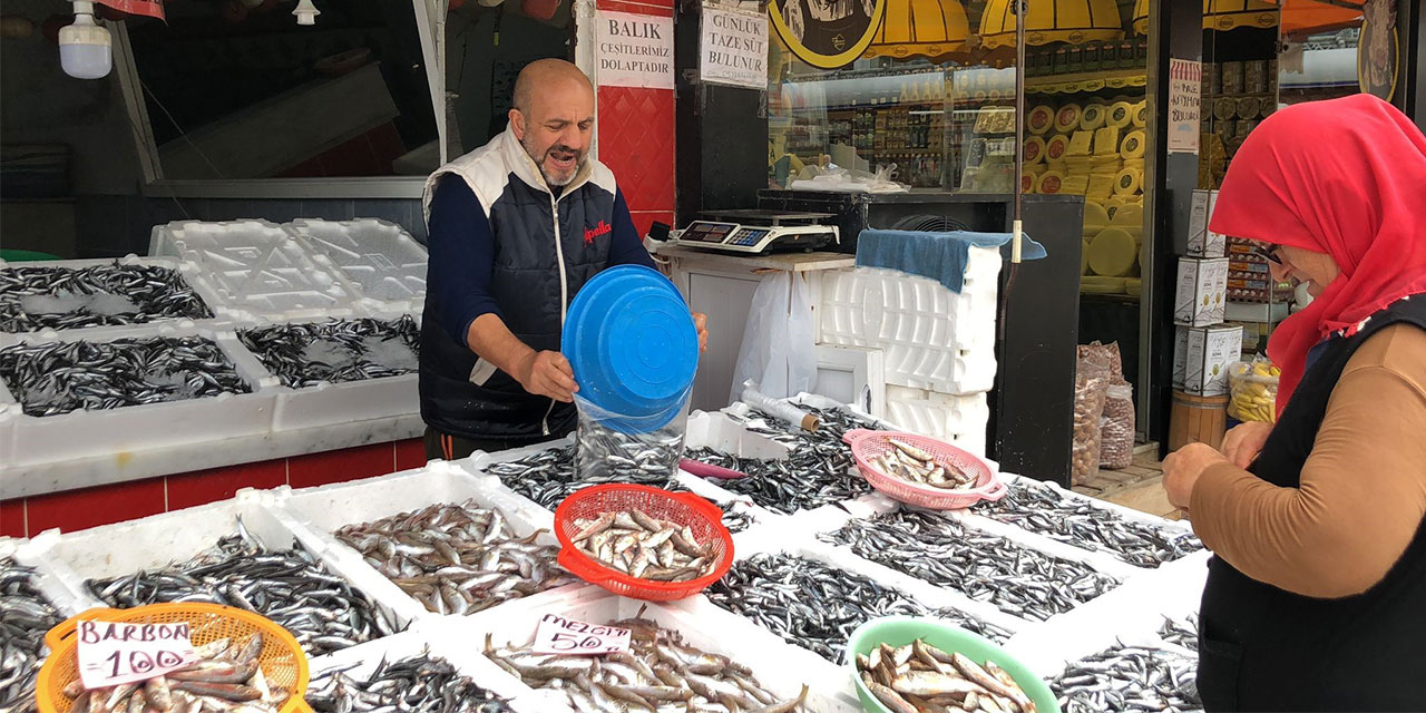 Balıkçılar halk günü yaptı: Hamsinin kilosu 35 TL’den satışa sunuldu