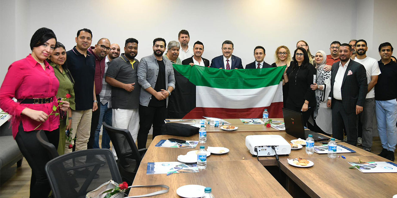 Kuveytli turizmciler Trabzon'a yatırıma davet edildi