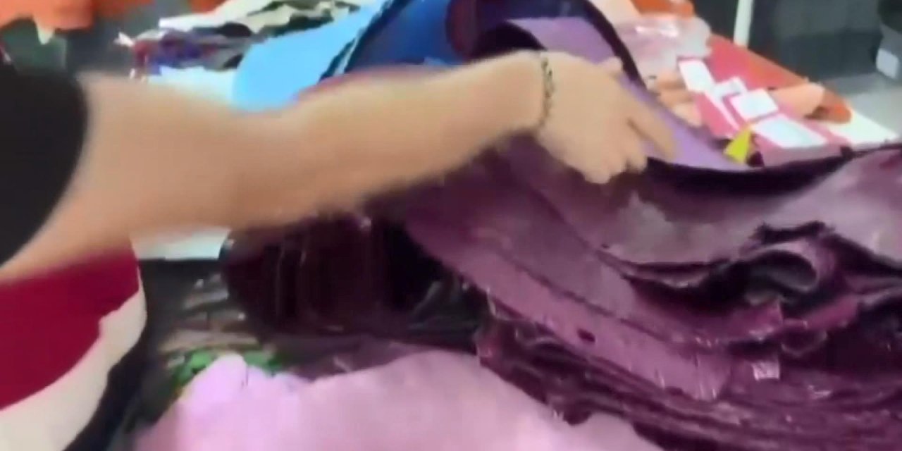 Kağıthane’de Kaçak Hayvan Derisinden Çanta Yapılan İmalathaneye Baskın