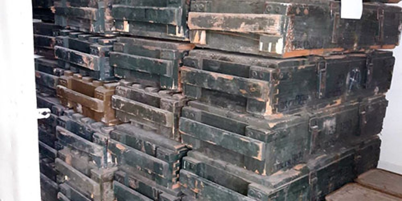 Kelbecer’de Çok Sayıda Mühimmat Ele Geçirildi