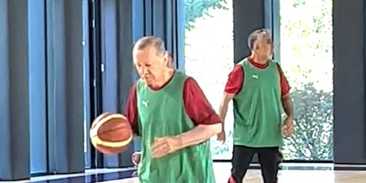 Cumhurbaşkanı Erdoğan’ın Yeni Basketbol Performansı Görüntüleri Yayınlandı