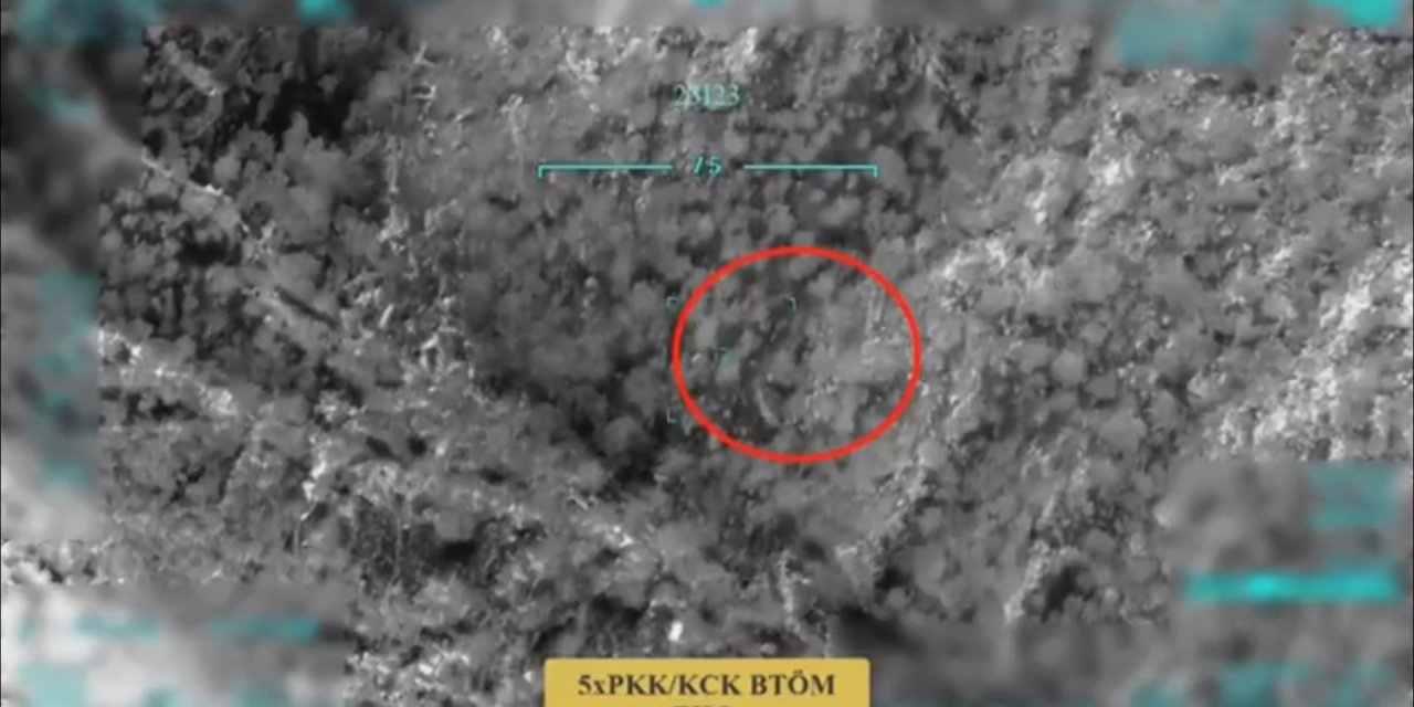 Msb: 5 Pkk'lı Terörist Etkisiz Hale Getirildi