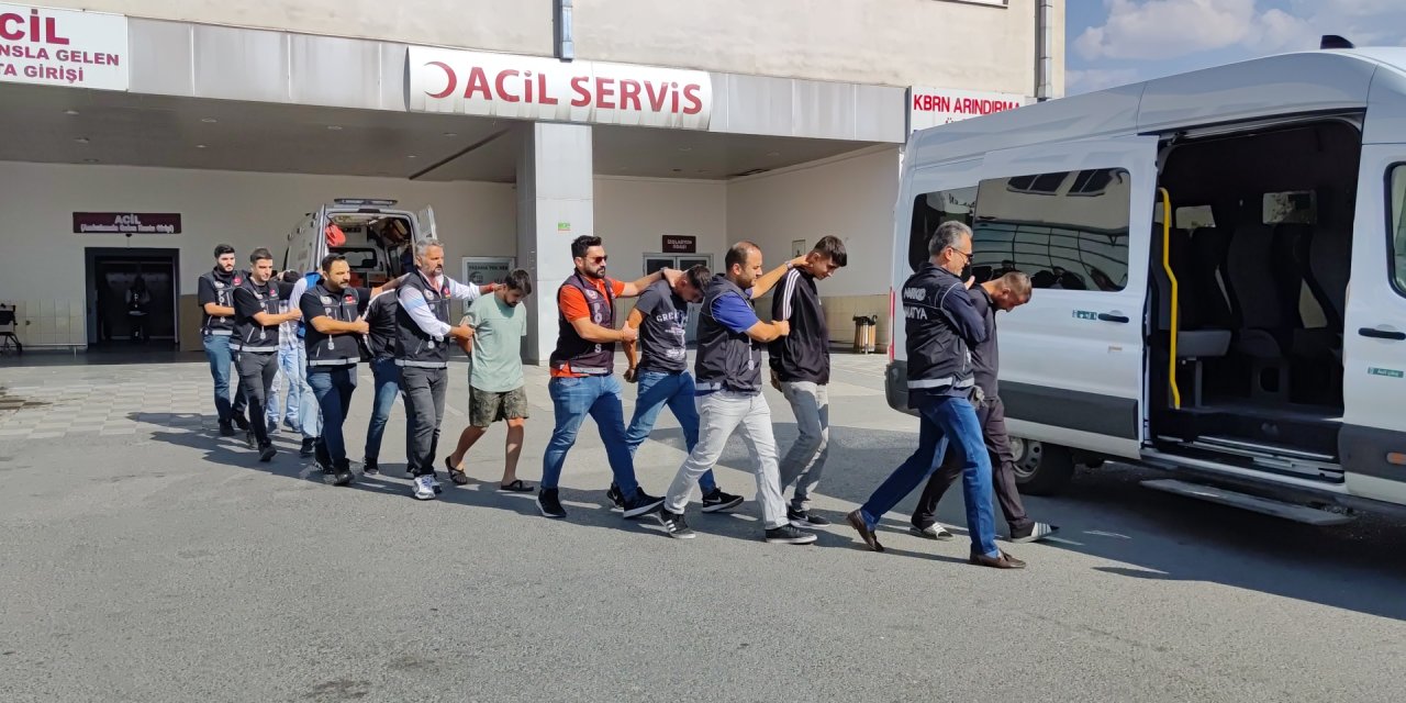 Malatya'da Uyuşturucu Ticaretine 7 Gözaltı
