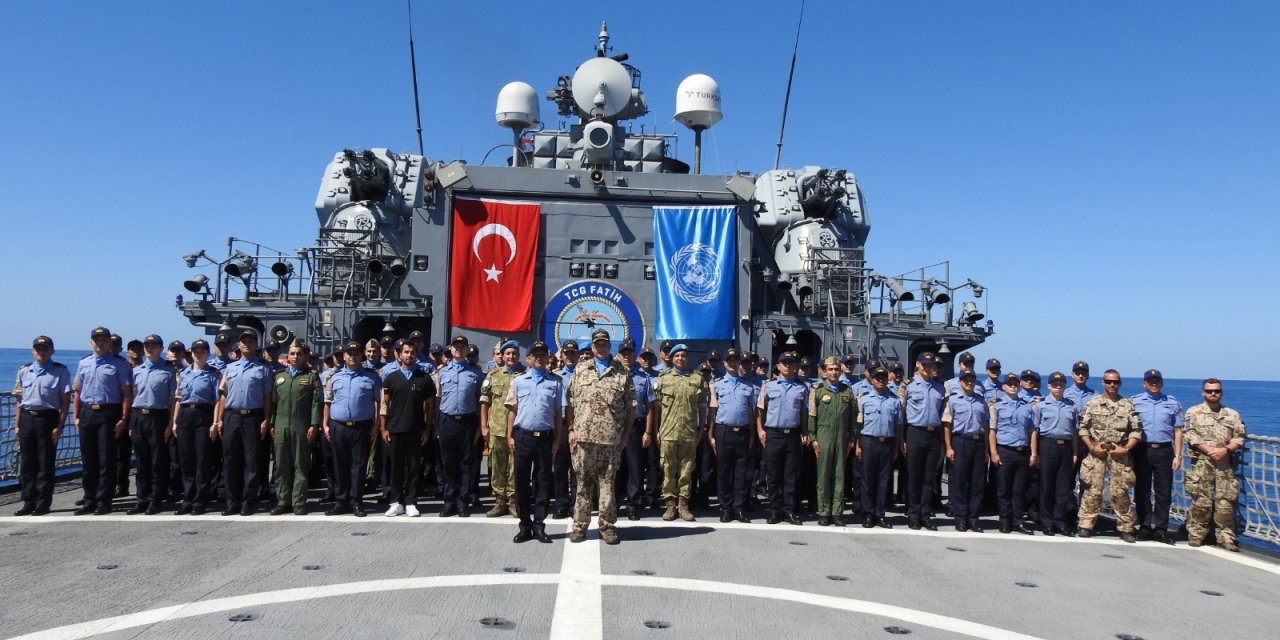 Bm'den Lübnan'da Görevli Fatih Fırkateyni'ne Ziyaret