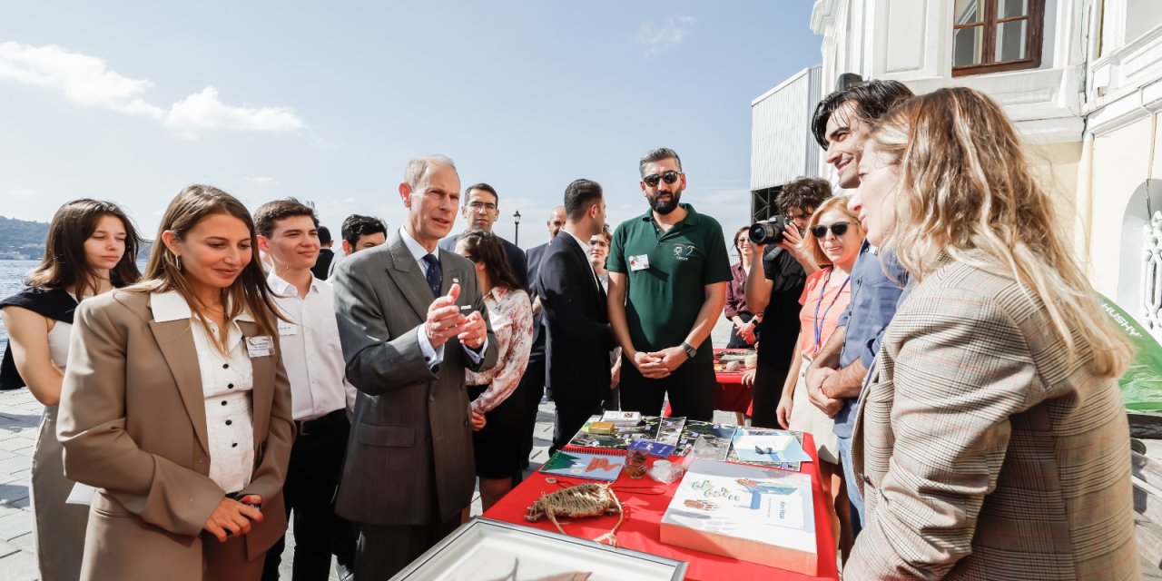Edinburgh Dükü, Kabataş Erkek Lisesi’ni Ziyaret Etti