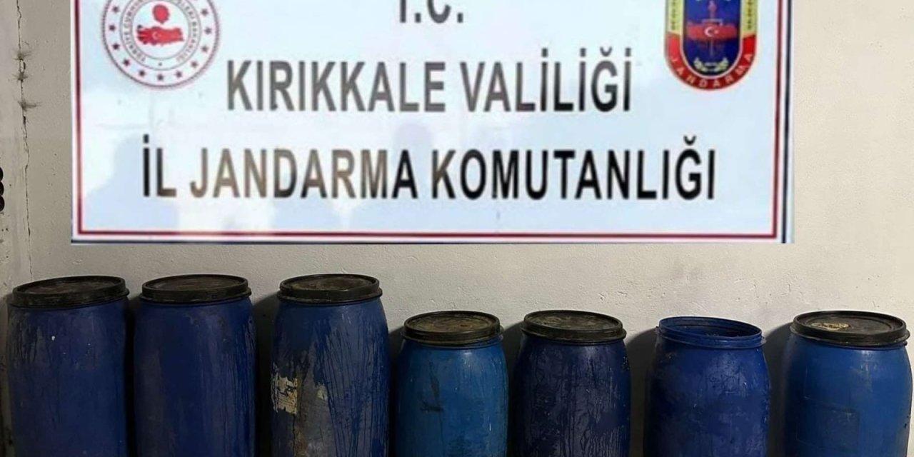 Kırıkkale'de 650 Litre Sahte İçki Ele Geçirildi