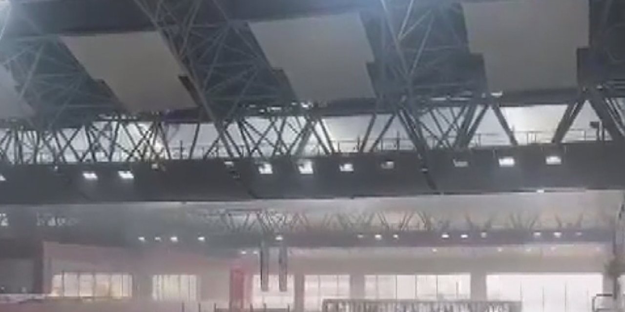Sabiha Gökçen Havalimanı'nda Duman Paniği